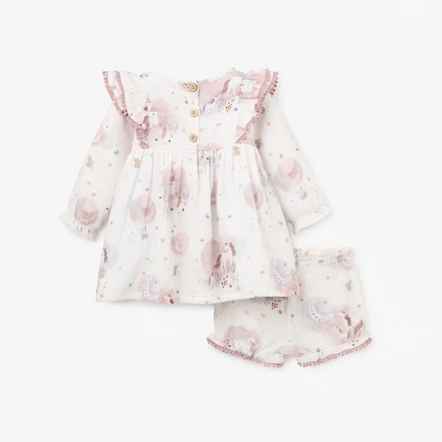 Fairytale Wonderland Organic Muslin Jumpsuit